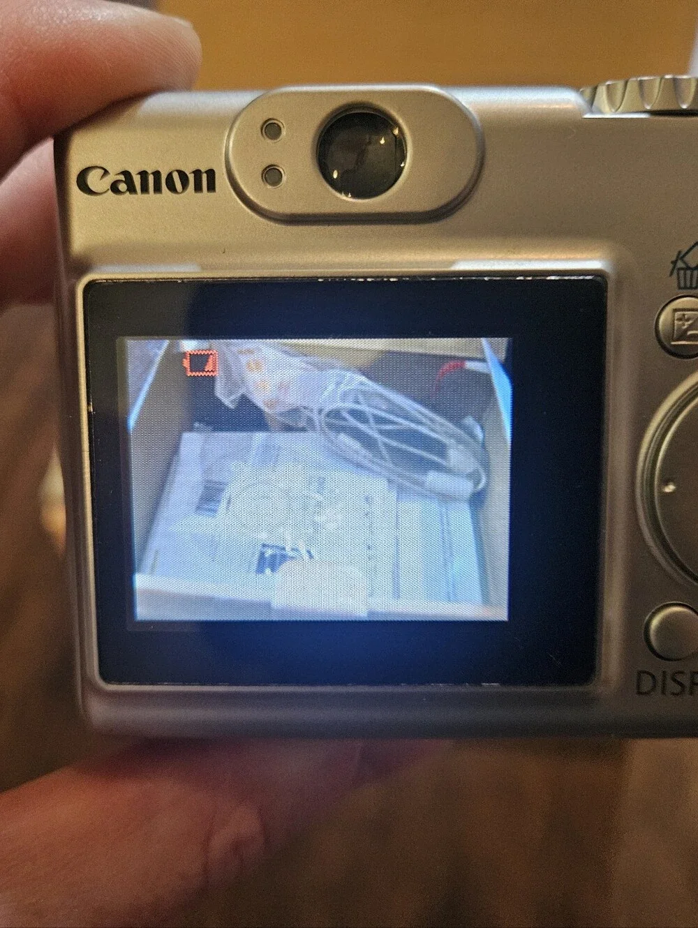 Canon PowerShot A530 Digital Camera Silver 5MP 4x Zoom | Tested | W/ Memory Card